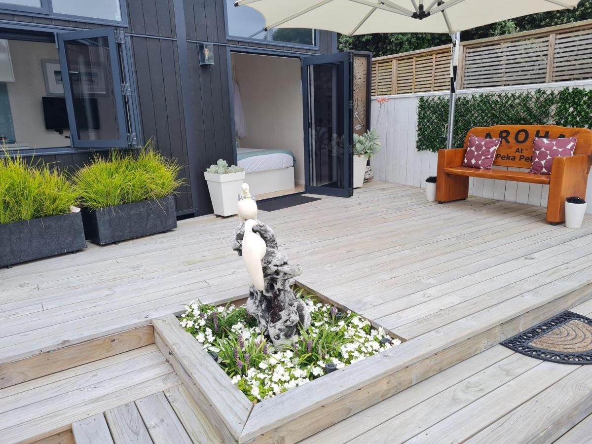 Appartamento Aroha Tiny House Peka Peka Waikanae Esterno foto